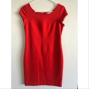Banana Republic Coral/Orange Sheath Dress